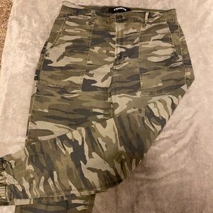 Express High Rise Cargo Jean